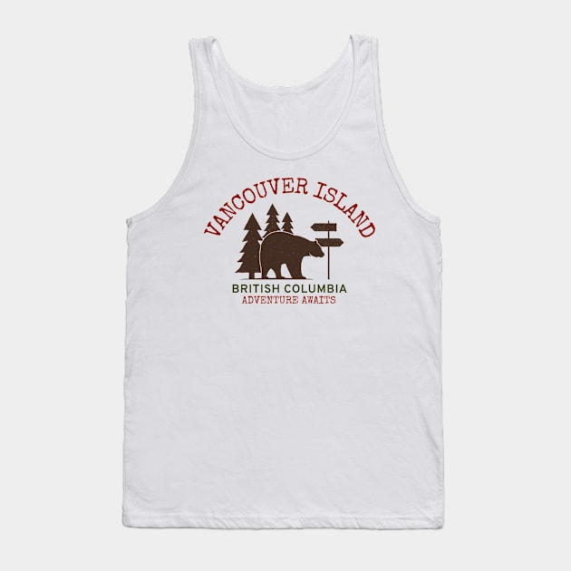 Vancouver Island,  British Columbia Tank Top by Mountain Morning Graphics